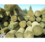 Опора деревянная пропитанная ЛЭП 9.5м (160-200)